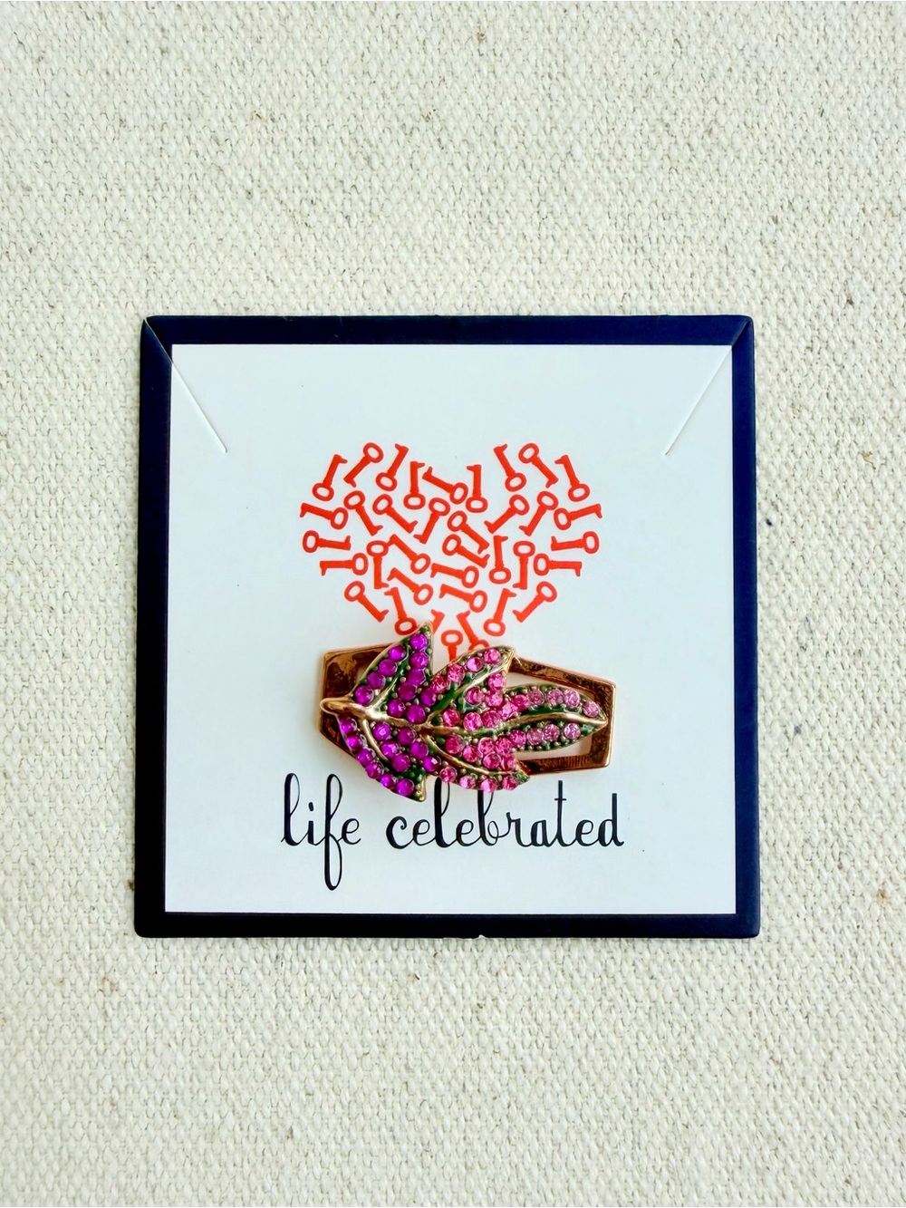 *Fall Leaf Focal Charm* KEEP COLLECTIVE Retired Statement Piece